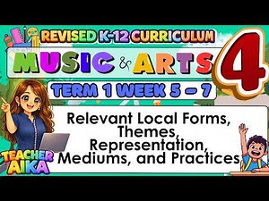 Grade 4 Music and Arts (MAPEH 4) – Term 1 Week 5 - 7 My Cultural Identity and My Province