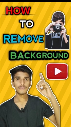 How To Remove Background😍 || sujalsync#backgroundremove#informativevideo#shorts