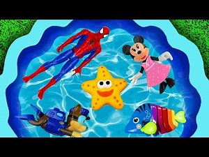 Learn Characters with Toy Story, Super Heroes, Pj Masks, Paw Patrol, Barbie and Animals for Toddlers