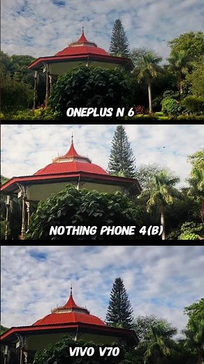 Nothing Phone 4( b) vs Vivo V70 vs Oneplus N 6 Photography Test Camera Testing zoom test Video test