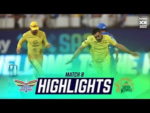 Durban's Super Giants v Joburg Super Kings | Match 8 Highlights | Betway SA20