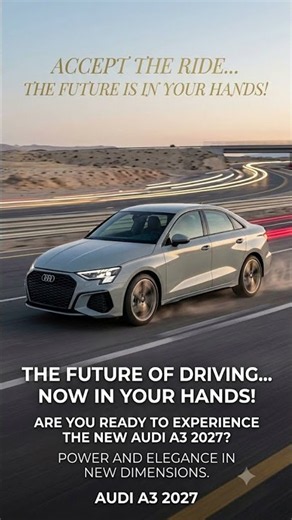🔥 Inside the All-New 2027 Audi A3 Interior & Specs ✨