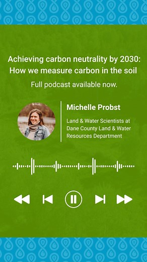 Carbon sequestration takes a long time, but it’s measurable! To prioritize effective strategies, we need answers. Modeling and soil sampling help us track how carbon moves through the soil ecosystem and builds up over time. Learn more about this process in our latest podcast available wherever you stream or at sustaindane.org/podcast/. | Sustain Dane