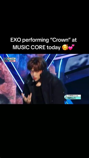 EXO's Mesmerizing Performance of 'Crown' at MUSIC CORE