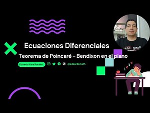 Teorema de Poincaré - Bendixson en el plano
