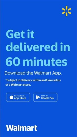 Walmart 60-Minute Delivery is Here! Shop & Get Groceries Fast