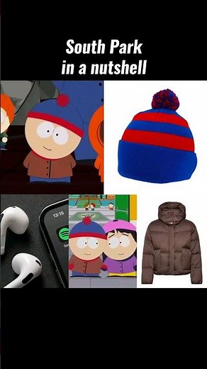 South Park in a nutshell (Butters, Cartman, Stan, Kyle and Kenny)