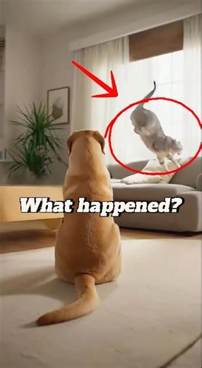 Dogs Vs Cat, Funny Pets Story #dog #animal #shorts