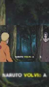 Naruto libera a Itachi del edo tensei. #naruto #anime #animes