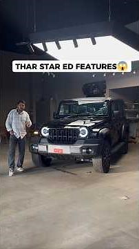 Mahindra Thar Roxx Star Edition AX7 Features🔥 #mahindrathar #tharrox #thar #tharstaredition