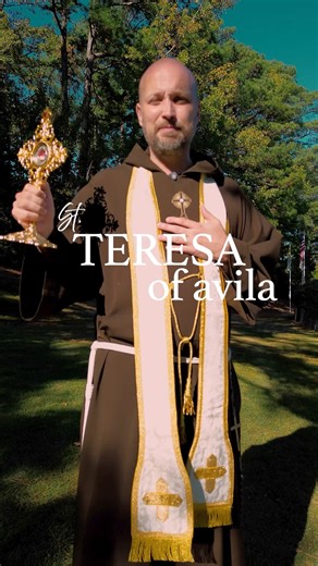 126K views · 9.7K reactions | Saint Teresa of Avila- A mystic Carmelite and a woman “of God,” a woman of prayer, discipline, and compassion. St Teresa of Avila, ora pro nobis. | EWTN | Facebook