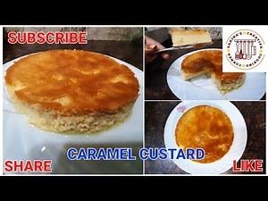 Egg Caramel Custard Recipe | How To Make Egg Caramel Custard Pudding | Bhora Style | Easy & Simple