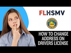 How To Change Your Address On Your Driver's License In Florida (2025)