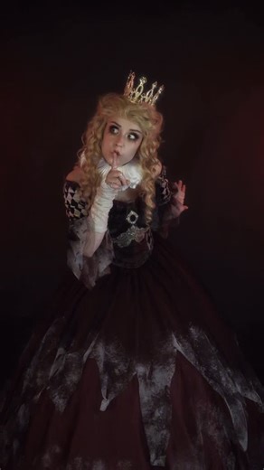 Raine Emery 🌙 | I imagine the original Alice would either take the new “Alice” under her wing or try to lead her astray 👑 The bodice and dress were made by... | Instagram