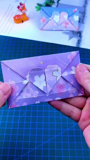 Creative Handmade Origami Envelope Craft Tutorial