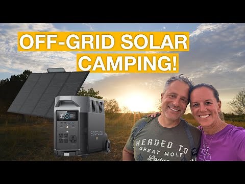 Plug -N- Play Solar Camping: How-to-Guide with Ecoflow Delta Pro