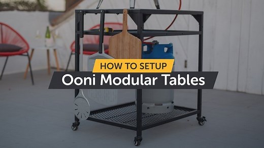 For the ultimate pizza station set up, our Ooni Modular Table is a must have! ✨ If your table has just arrived, or you have one on the way, check out this video of Unholy Pizza showing you just how easy it is to assemble. These tables are available to order now over at ooni.com. Watch it again on YouTube: https://bit.ly/3bvhW1U | Ooni