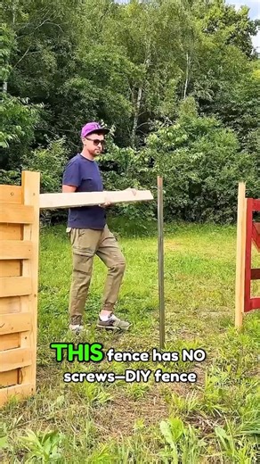INSANE Grandpa Fence Trick That Still Works Today | DIY Fence Hack #shorts