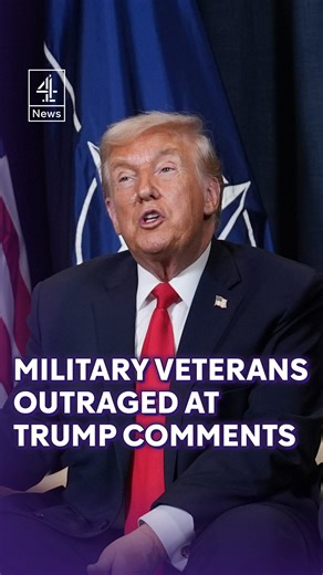 Military veterans and politicians have voiced their outrage after Donald Trump claimed Nato troops had stayed “a little bit off the front lines” in Afghanistan. Defence minister Al Carns, who served five tours in Afghanistan, said the comments were “utterly ridiculous”. #Nato #Trump #World #News #Channel4News | Channel 4 News