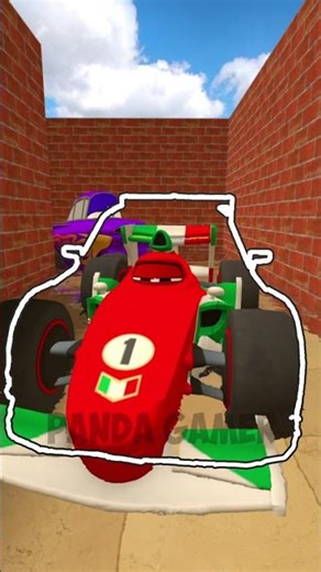 CAN CATCH LIGHTNING MCQUEEN CARS WATER BIG MAZE Garry's Mod