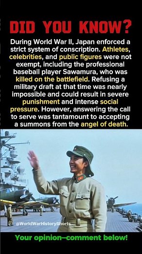 What Happened to Famous Athletes Drafted by Japan in WW2?