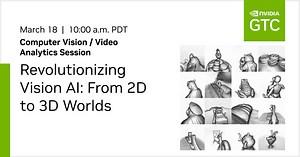 Join the panel of research leaders discussing the significant evolution of #visionAI from pixels to #generativeAI and 3D worlds. Gain insights from the experts and stay at the forefront of innovation. https://nvda.ws/48z1dEX #GTC24 | NVIDIA Robotics