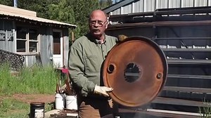 Homemade charcoal the old-fashioned way