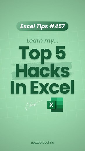 Christian Colombo | The Excel Guru on Instagram: "These 5 Excel Shortcuts will blow your mind! In this tutorial, you'll learn how to save time in Excel using shortcuts. #excel #workhacks #exceltips #accounting #exceltricks #spreadsheets #corporate"