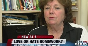 UA Professor: No homework through high school
