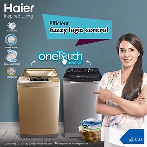 Have your Haier washing machine automatically detect the length of wash time required or detergent required now! http://www.haier.com/pk/products/washing_machine/ #InspiredLiving | Haier