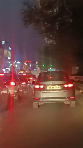 “Full rush Roads After 12 AM | Silent Night POV