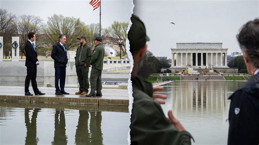 Trump working to clean 'filthy' Lincoln Memorial Reflecting Pool, blames Biden for maintenance delays