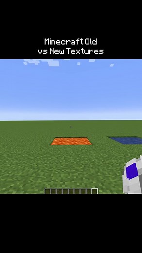 Minecraft Old vs New Textures Comparison