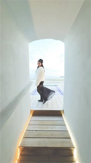 以為走進了畫裡！佐賀最美的海景露台 🌊｜Saga, Japan｜佐賀・蟹御殿の絶景テラス
