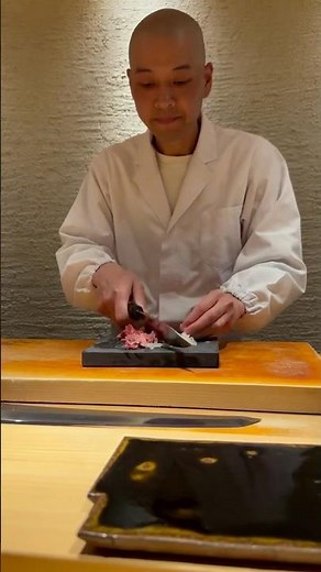 The pickled daikon radish is the key ingredient! The toro-taku hand rolls made right in front of ...