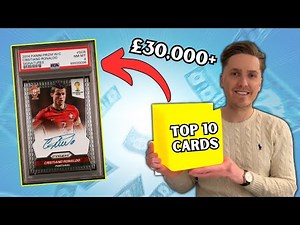 My TOP TEN most expensive football cards in my collection!