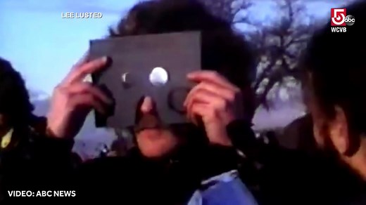 The last time a total solar eclipse occurred over the U.S. mainland was 1979! Check out this footage from ABC News. This explains what we'll see in New England this afternoon: http://bit.ly/2wLHBMV | WCVB Channel 5 Boston