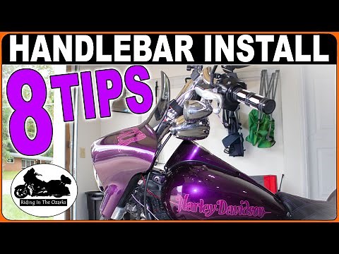 Motorcycle Handlebar Install Tips and 8 Things to Know!