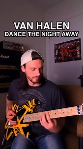 20K views · 3.5K reactions | Dance the Night Away is possibly my all time favorite song, a prime example of why EVH was so good. His groove, sense of melody & songwriting, the way he structured those beautiful guitar parts, his innovative harmonic tapping technique yet used so elegantly for the solo, his distorted but dynamic & clean tone… It has it all. @evhgear Striped Series Bumblebee  #vanhalen #evh #eddievanhalen #guitarcover #guitar | Deraps | Facebook