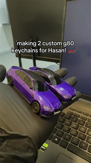 Custom G80 M3 Keychains: How These Two Were Made