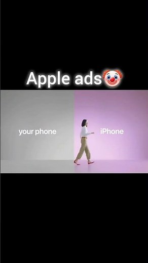 Apple ads vs Samsung ads ☠