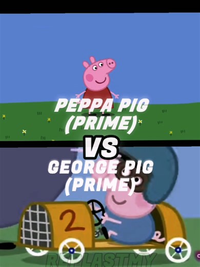 Peppa Pig vs George Pig: Battle of the Primates