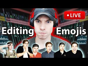 Making Custom Emojis For YouTube 👀🏖️🫡🧙🏻‍♂️🐐💀😈💩🧟‍♀️🎬🧪