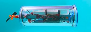 A Radio Controlled Lego-Powered Submarine