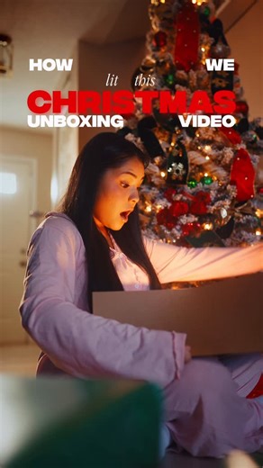 Patrick Dodds on Instagram: "How we lit this Christmas unboxing with the @amarancreators new Ray 360c and 660c, with a little help from the amaran Ace 25c. 🎄Depth, separation, and a little motion go a long way. Comment ‘LIGHT’ and I’ll send you the links. #amaran #amaranpartner #lightingsetup"
