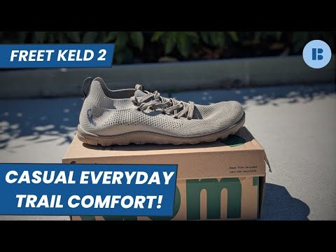 Freet Keld 2 - A casual, comfortable door to trail barefoot shoe!