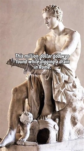 They Found A Masterpiece In A Drain #history #art #sculpture