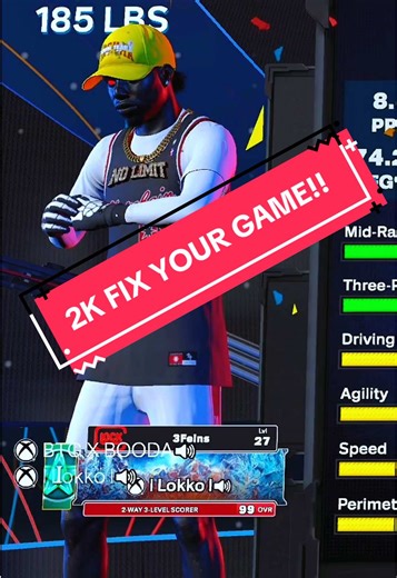 31k PLUS USING THIS SECRET 2.0🤦🏽‍♂️#2k #xyzbca #fyp #2kcommunity #2k26