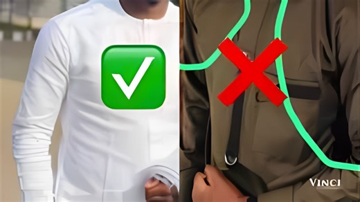 Avoid chest and armpit folds in your kaftan with this drafting method