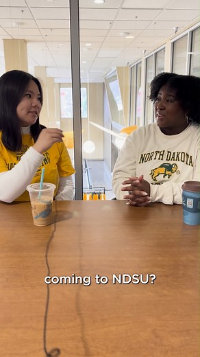 Join us for some coffee and conversation with NDSU Spring 2024 commencement speakers Briana and Kayla. ☕ #NDSUGrad #NDSU2024Grad | North Dakota State University